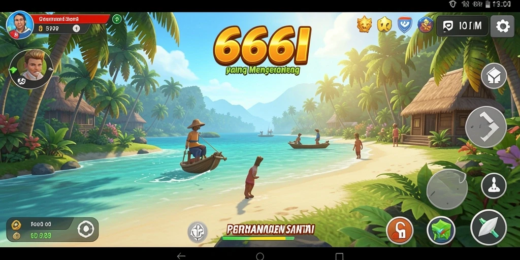 Tampilan menawan dari gameplay <strong>666I</strong> yang menyenangkan.