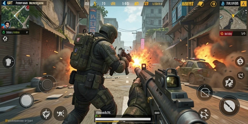 Gameplay 6RT yang seru dan penuh aksi dengan visual menawan.