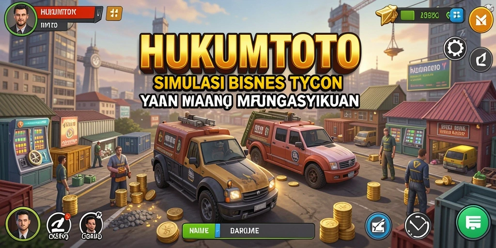 Tampilan gameplay HUKUMTOTO yang seru dan menantang.
