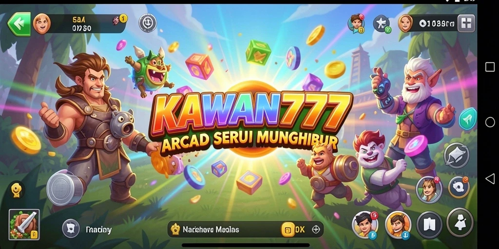 Tampilan gameplay KAWAN777 yang penuh aksi dan tantangan menarik.