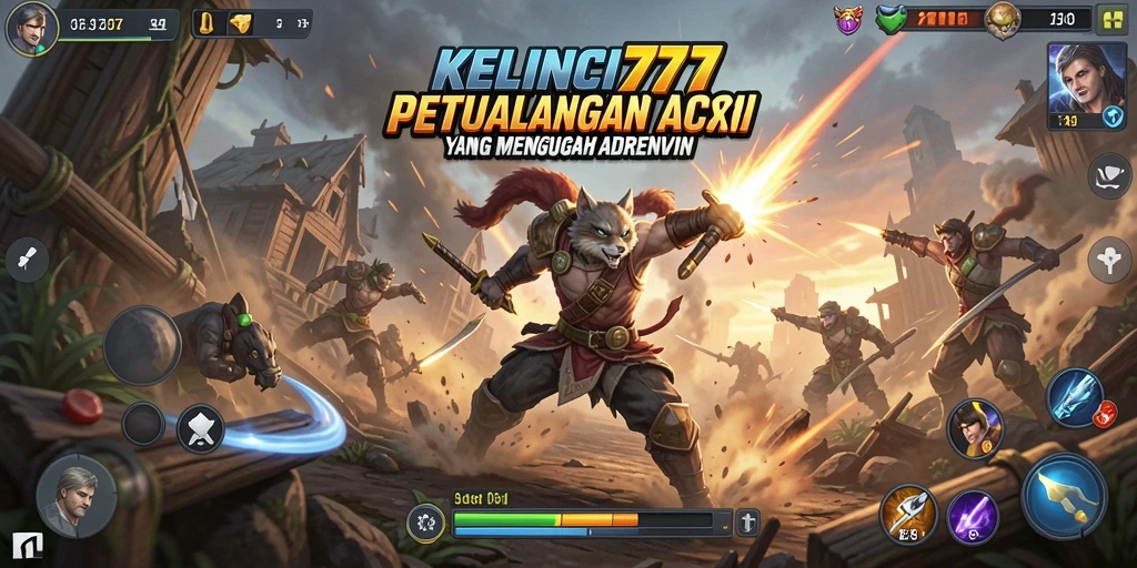 Tangkapan layar gameplay KELINCI777 yang penuh aksi dan petualangan seru.