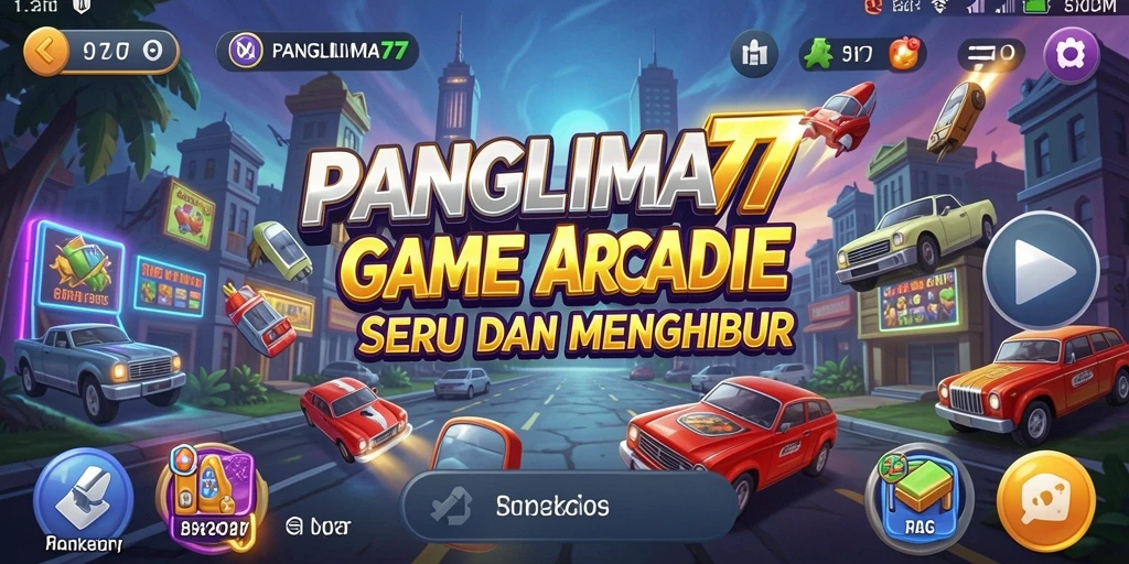Tampilan gameplay seru dari PANGLIMA77 yang menantang.